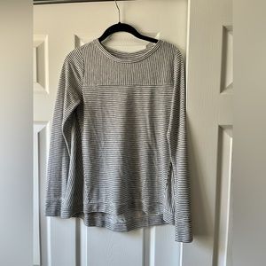 Loft Striped/Shimmery Shirt